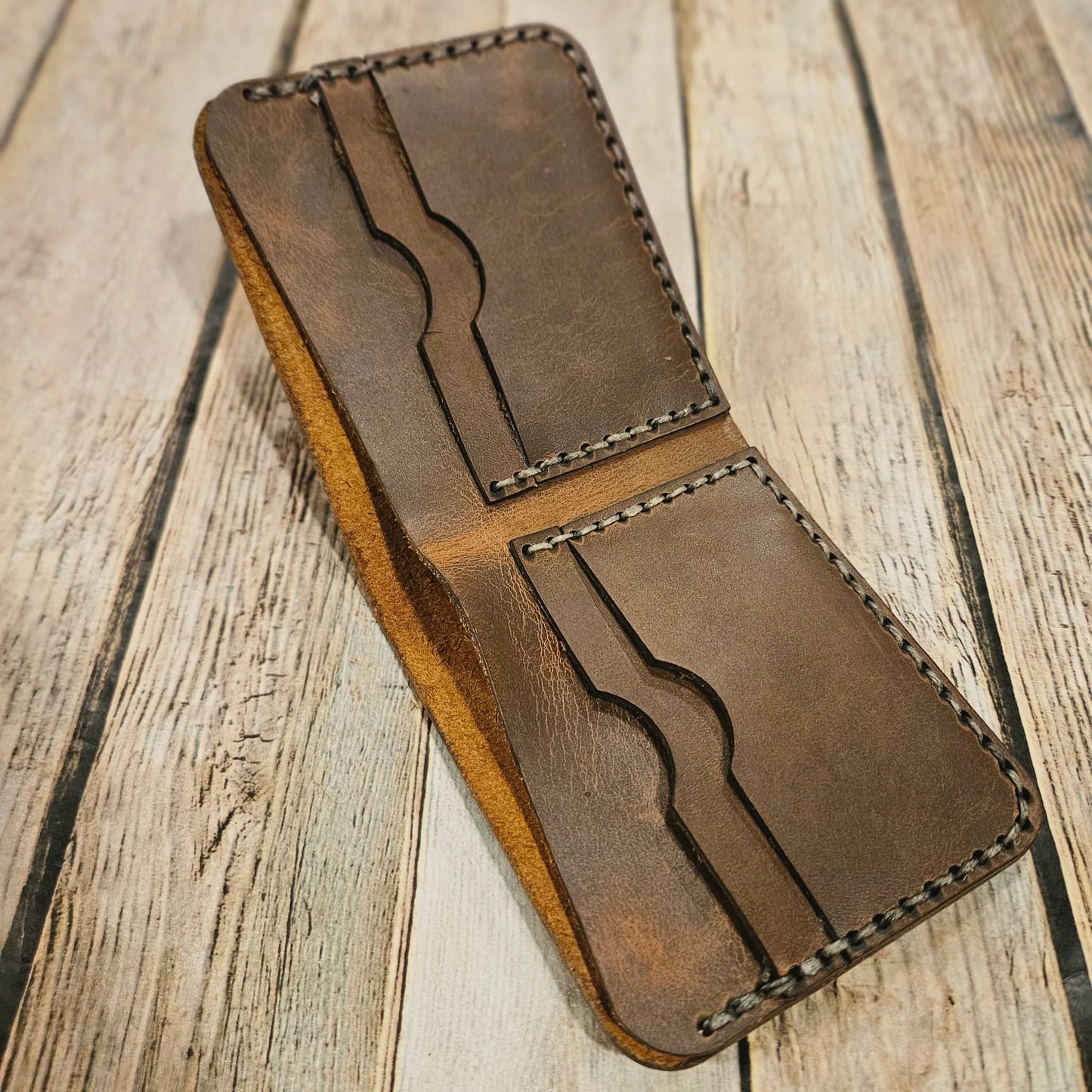 Handstitched Leather Wallet