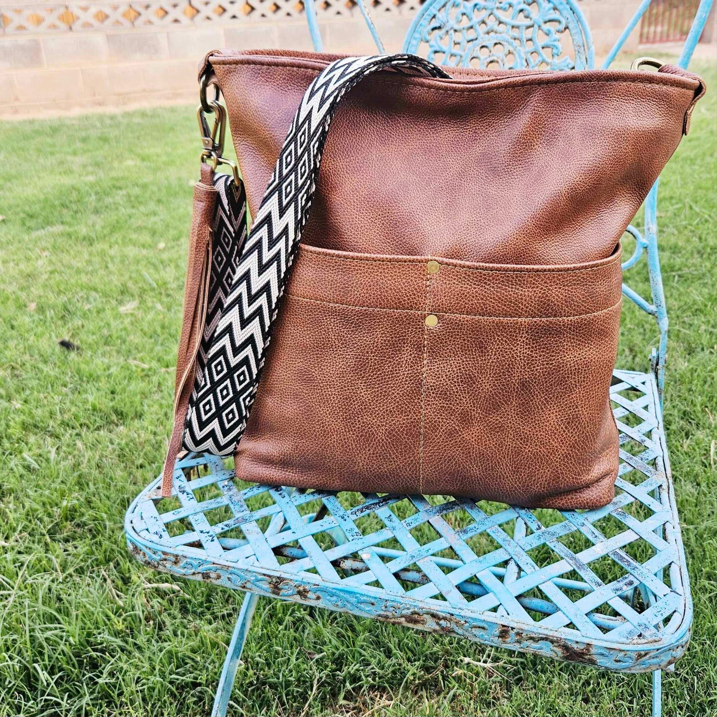 Mahala’s Grace Leather Crossbody