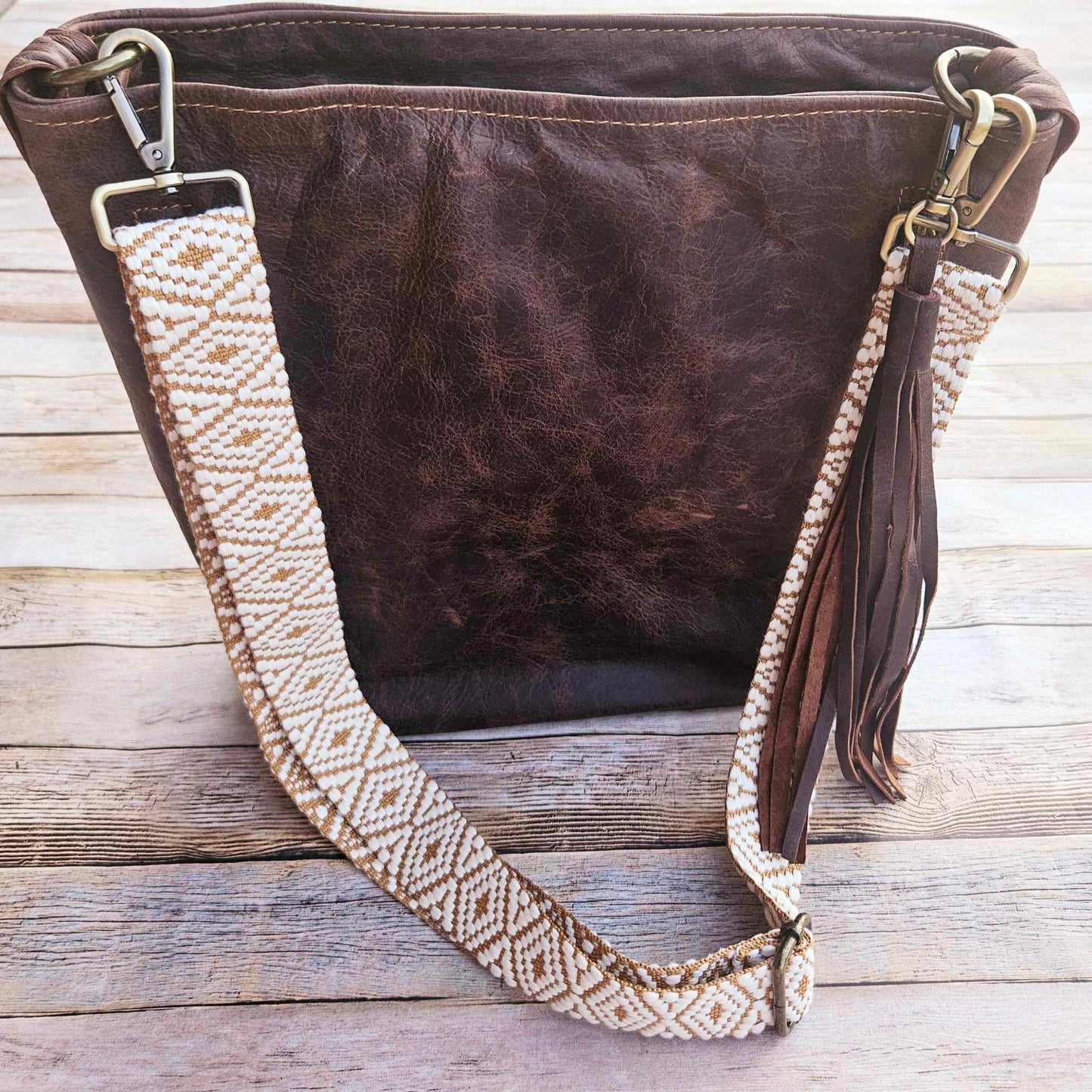 Mahala’s Grace Leather Crossbody