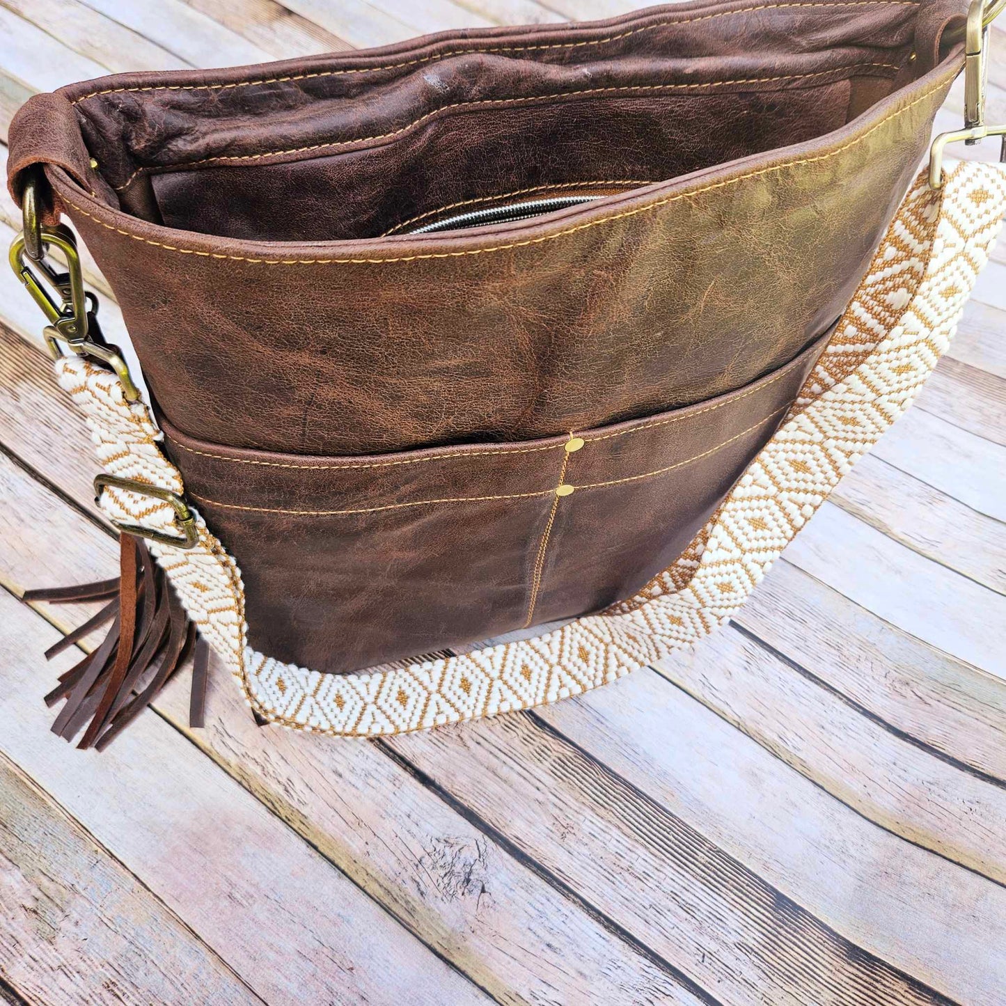 Mahala’s Grace Leather Crossbody