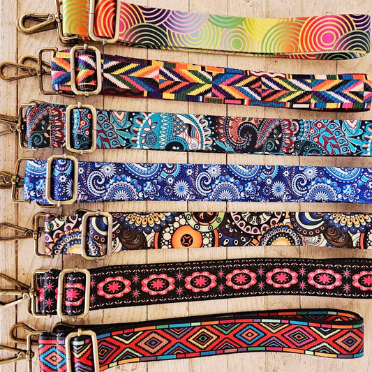 guitar style straps,  crossbody bag straps,  colorful bags straps,  bag straps,  adjustable bag straps