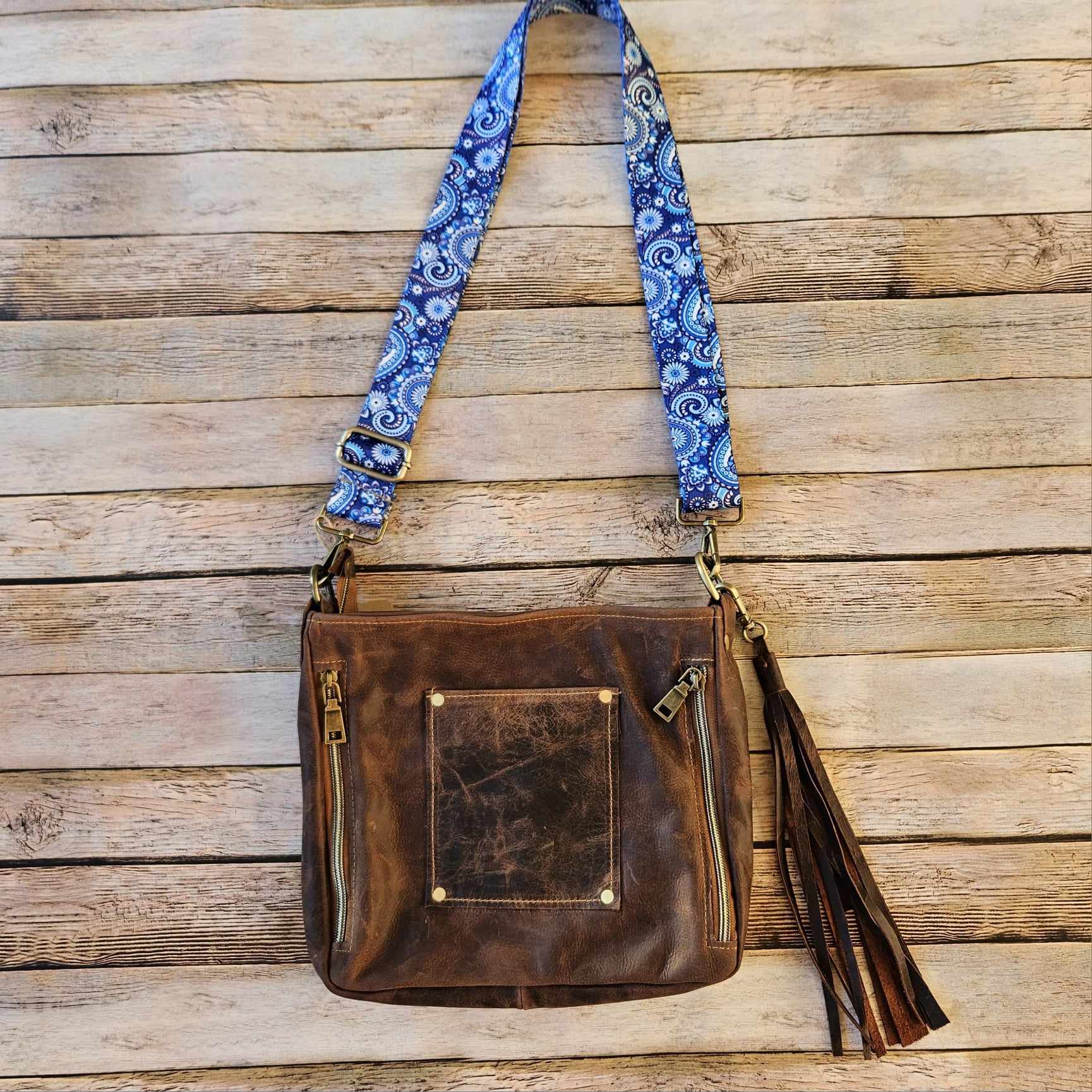 leather crossbody, cc bag, adjustable strap bag, cc purse, crossbody purse, leather cc bag, dark brown leather bag