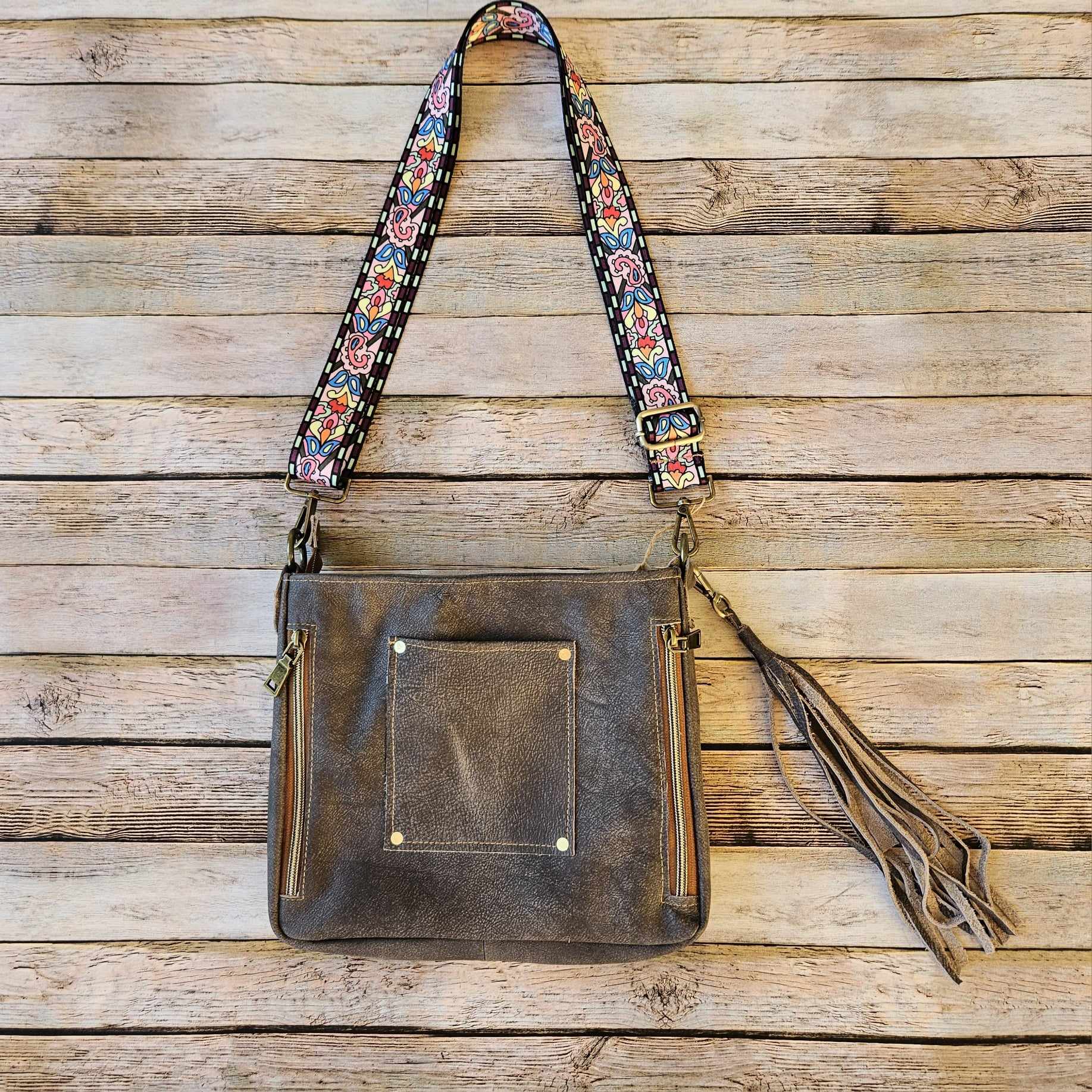 gray leather hand bag, suede leather cross body bag, conceal carry bag