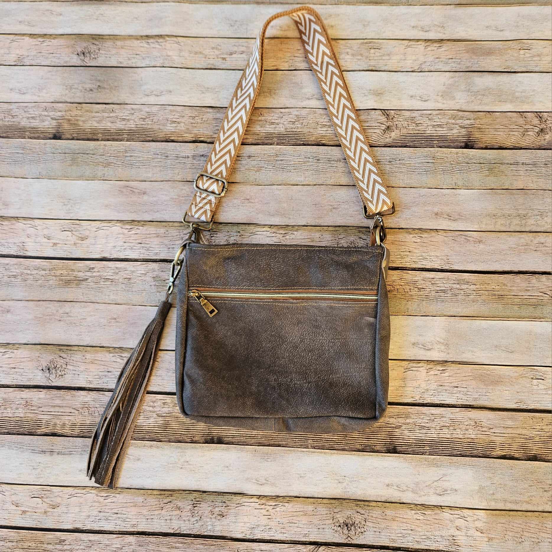gray crossbody bag, leather gray hand bag, handmade leather bag, leather suede bag