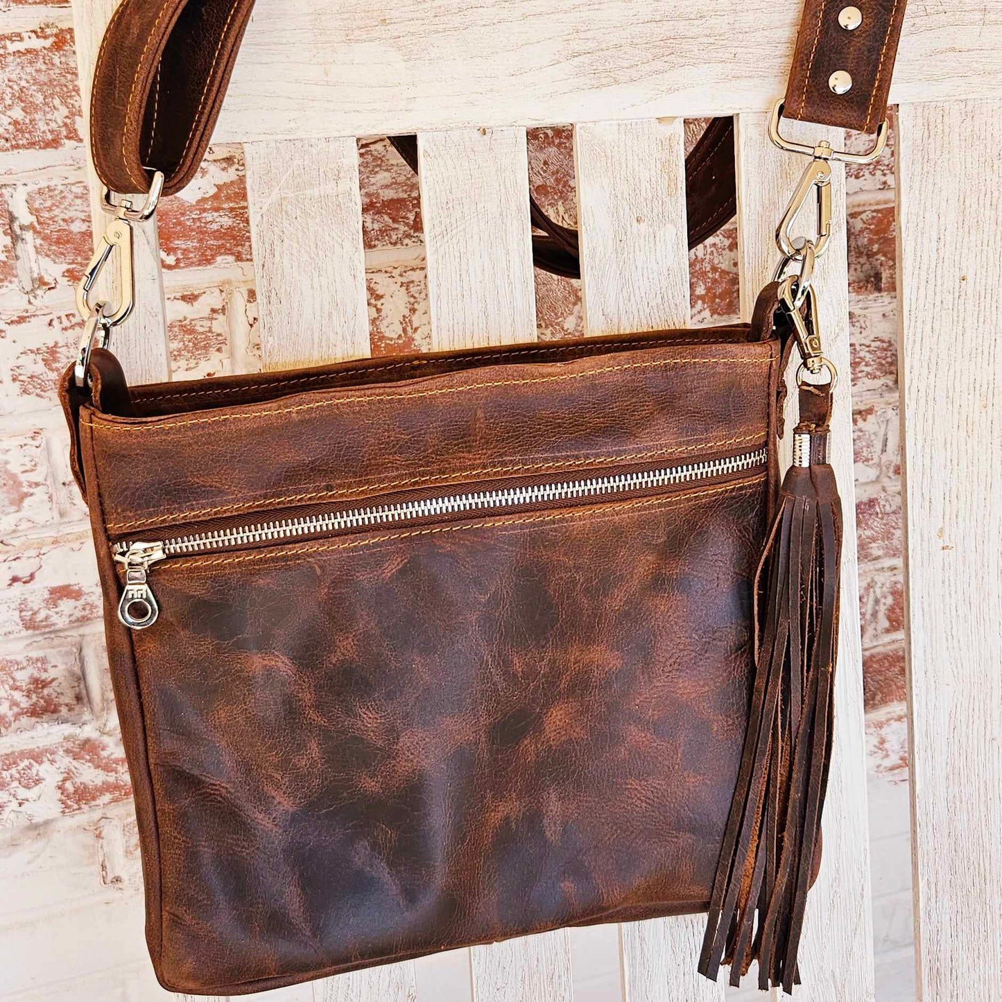leather purse, leather crossbody bag, crossbody bag, all leather crossbody