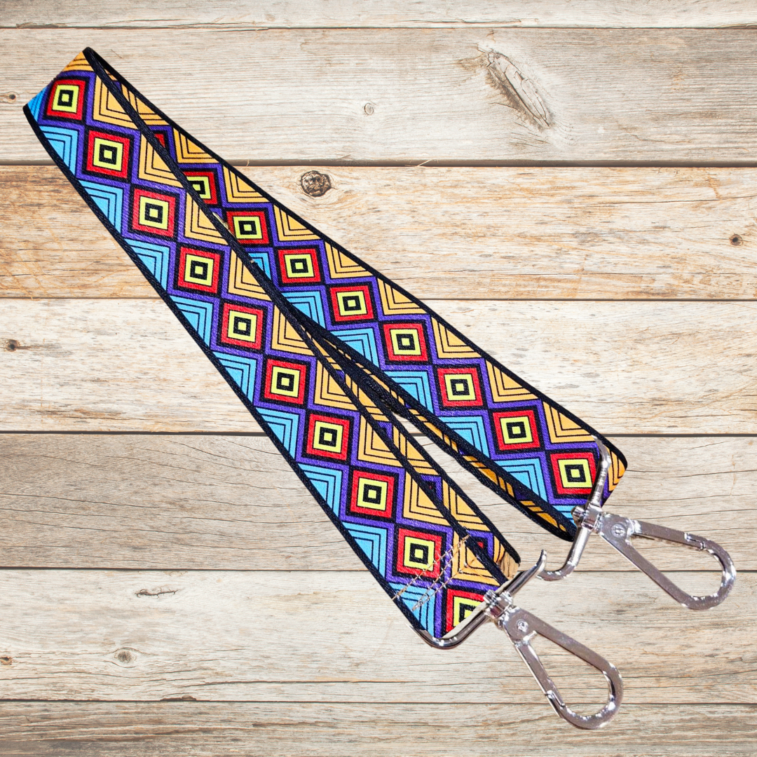 Joetta Upcycled Mink/Leopard Leather Crossbody Bag