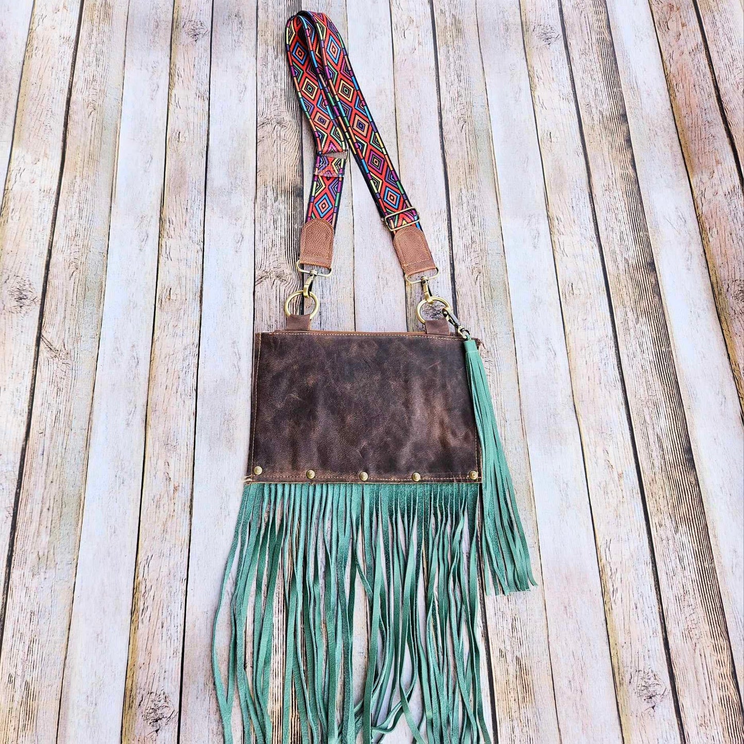 western fringe bag western bag turquoise fringe bag leather purse leather crossbody bag crossbody bag