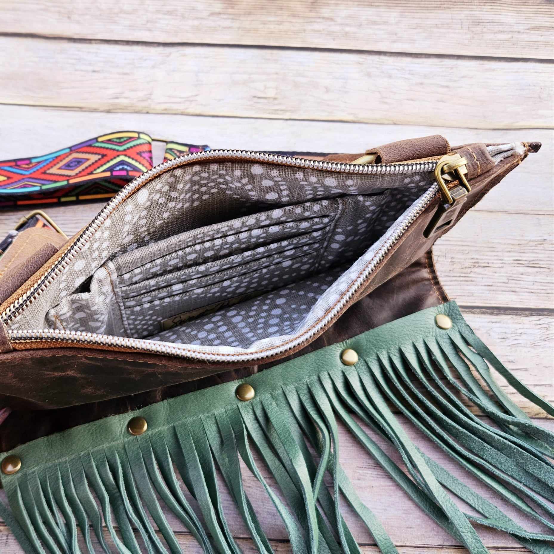 western fringe bag western bag turquoise fringe bag leather purse leather crossbody bag crossbody bag