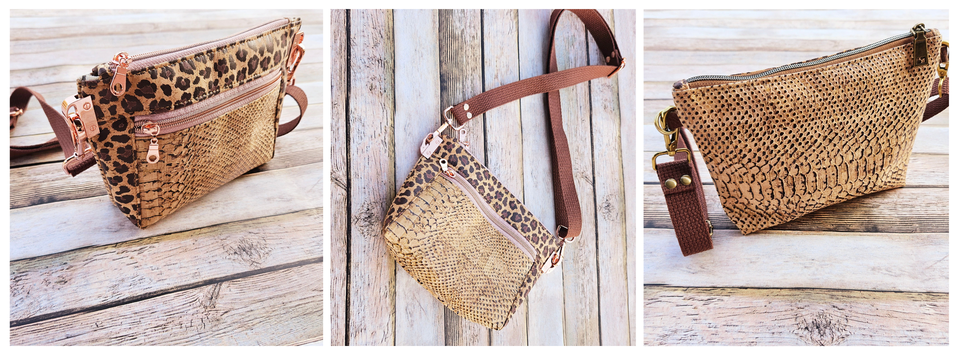 cork, cork leather, crossbody bag, cork crossbody, 
