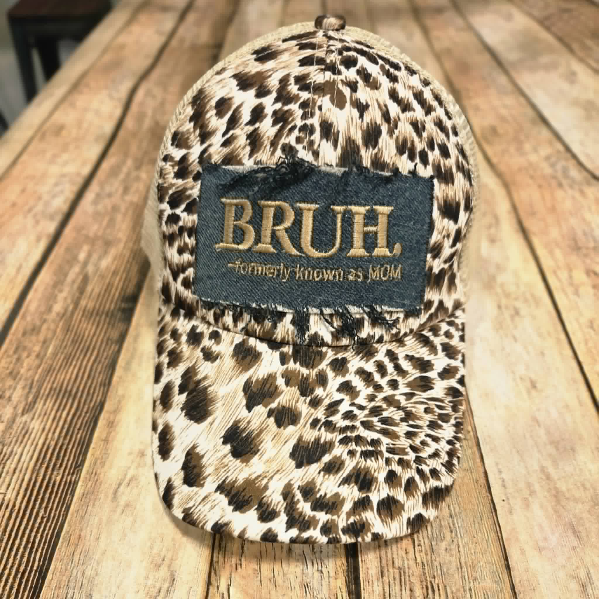 Bruh Formally Known as MOM Patch Embroidered Cap