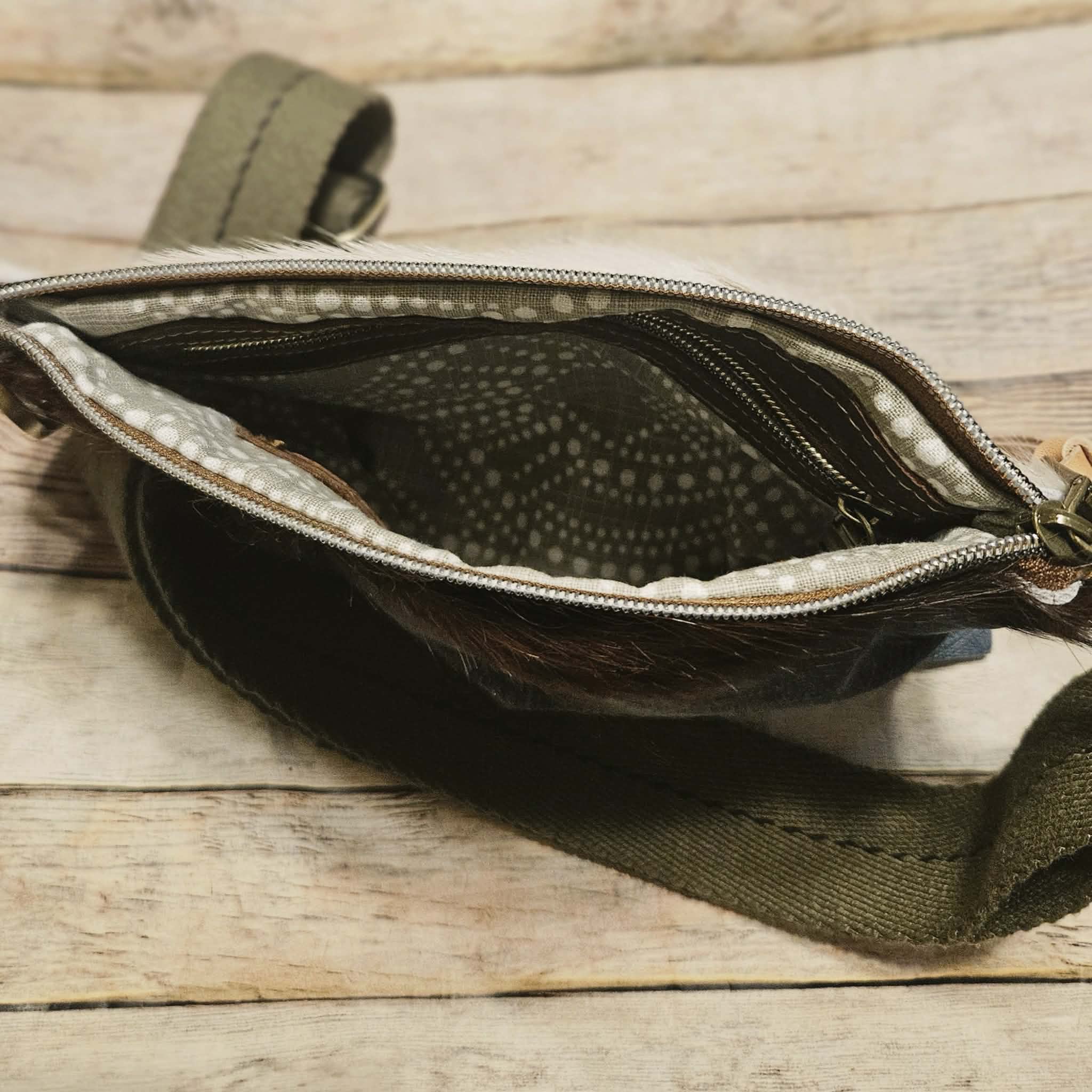 repurposed denim and red eather crossbody, vegetable leather accents, antique hardware, handmade leather crossbody bag