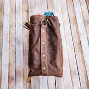 leather bag, crossbody, cc bag, genuine leather