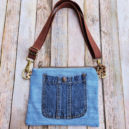 Re-purposed Denim Kids Bag