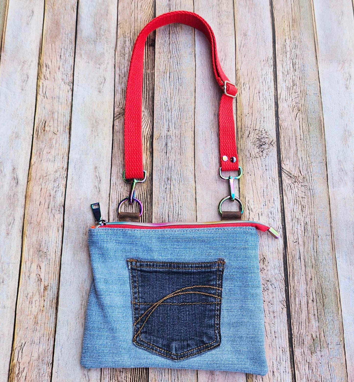 Re-purposed Denim Kids Bag