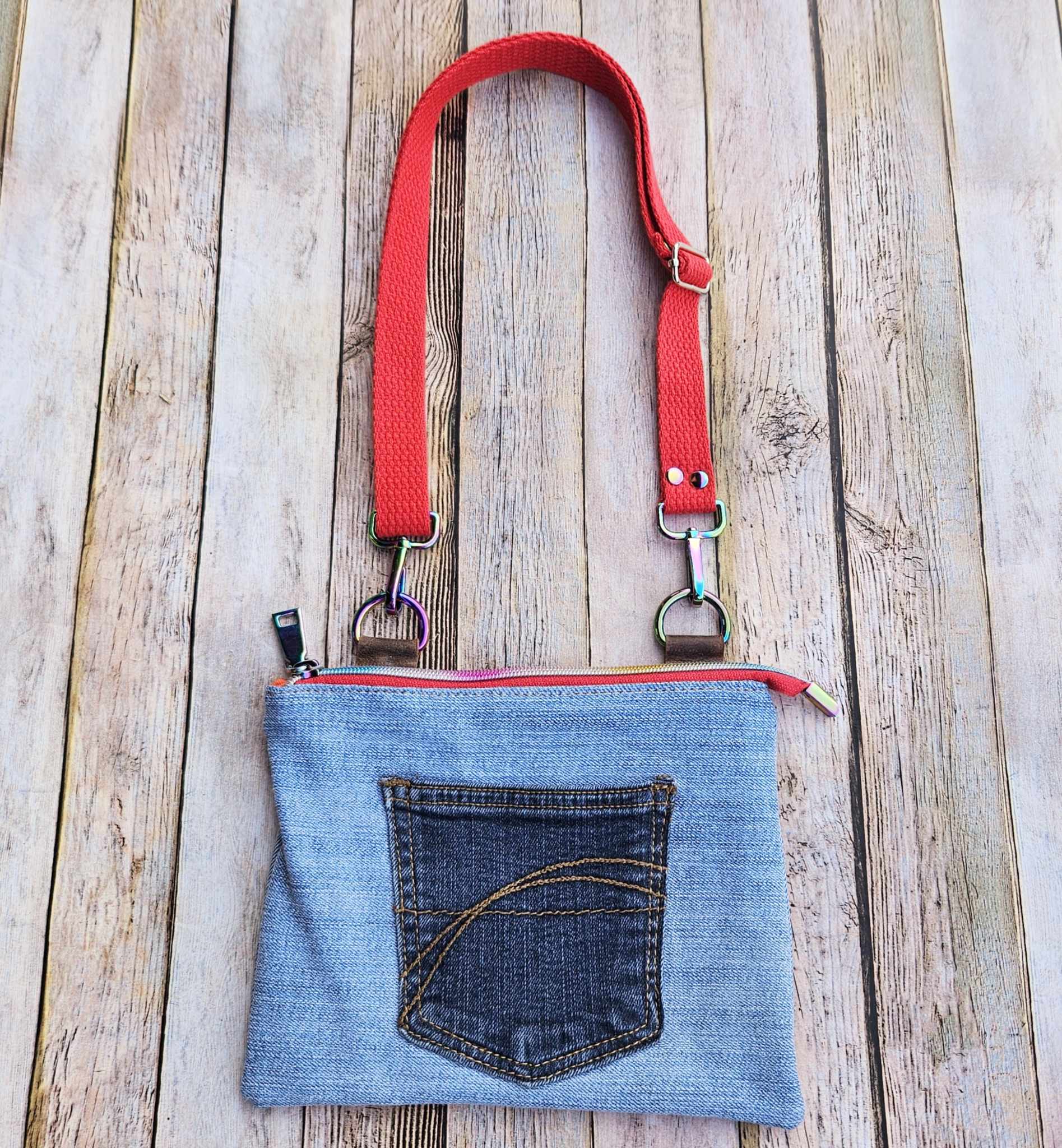 Re-purposed Denim Kids Bag