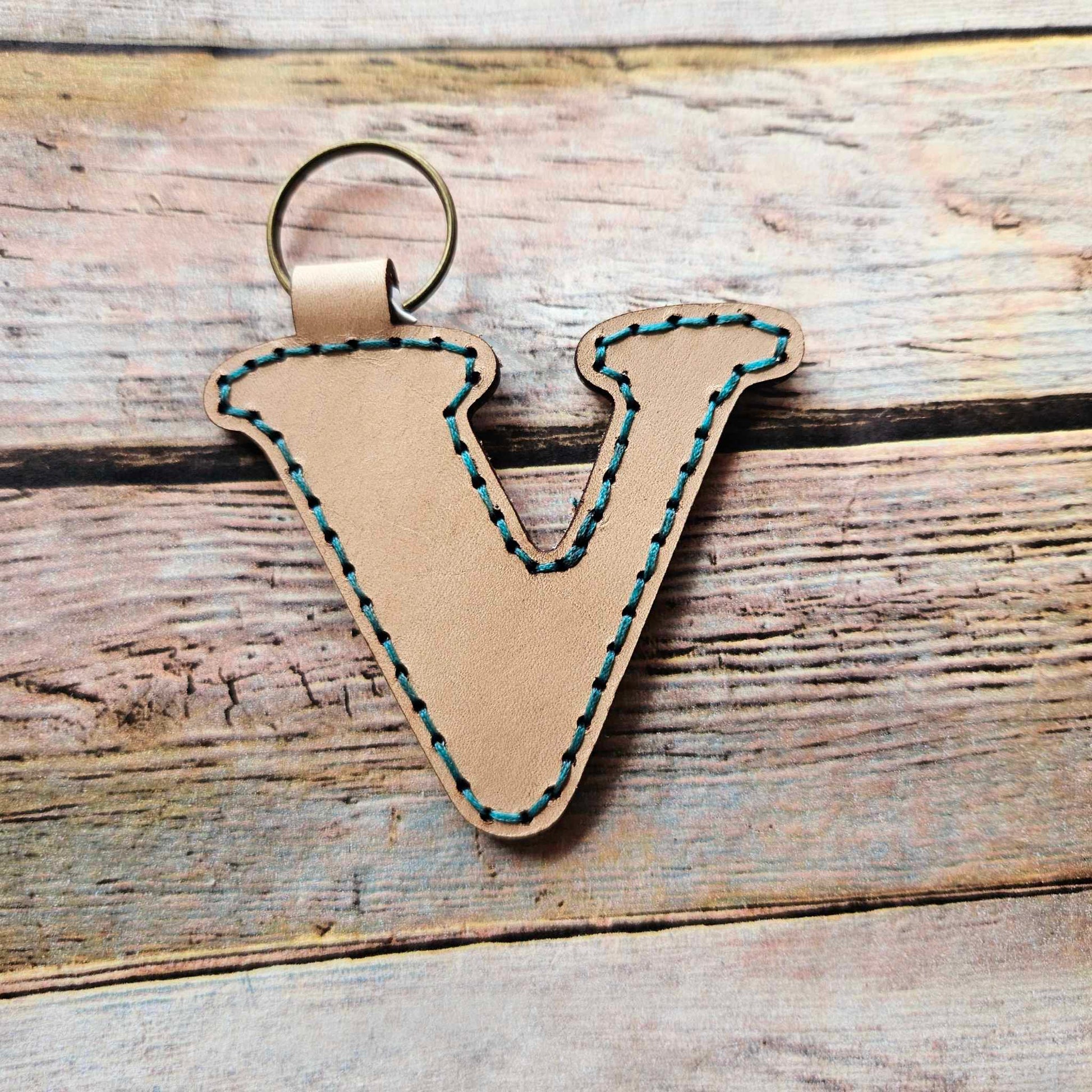 Laser burn, letter keychain, leather keychain, leather,