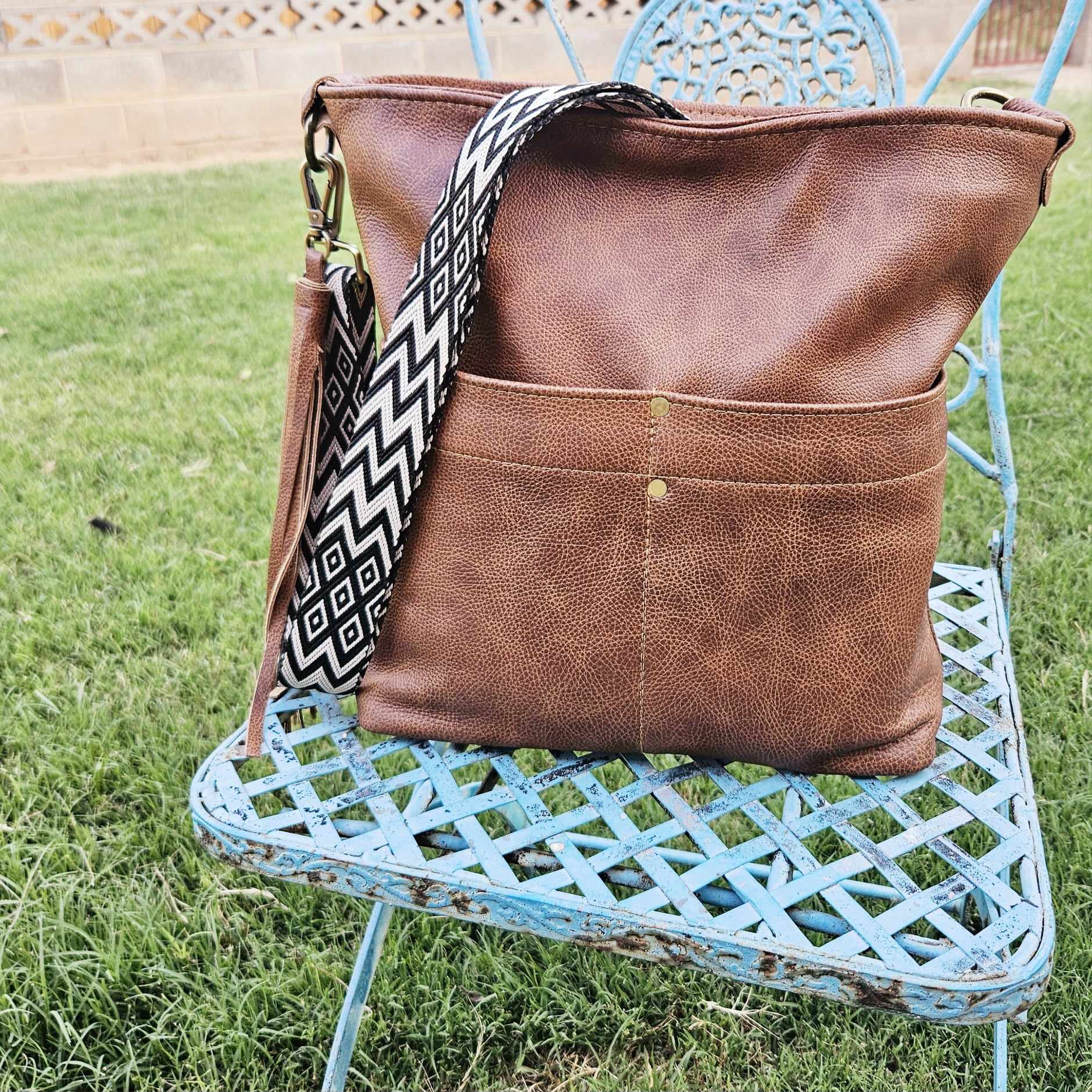 Mahala’s Graceful Leather Crossbody