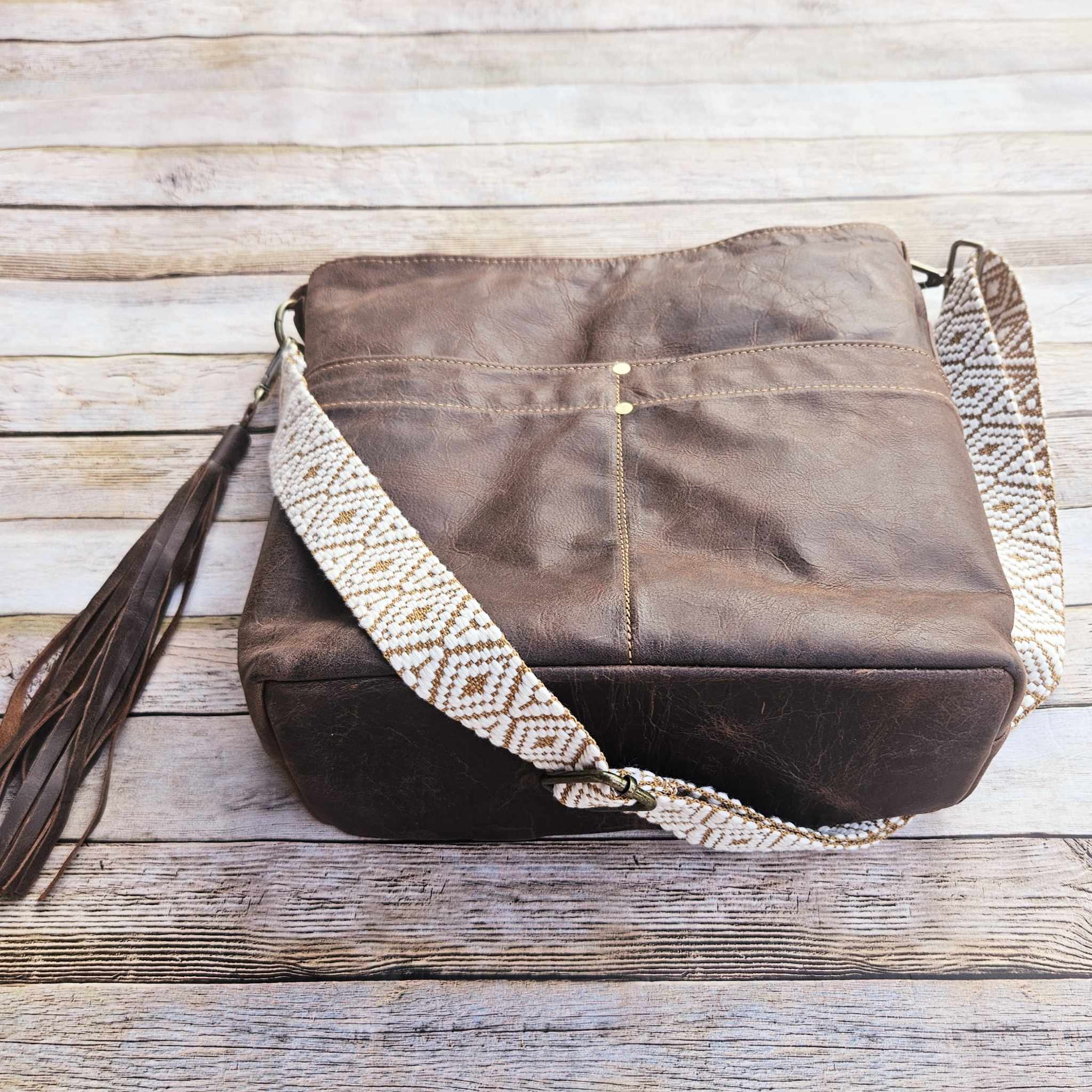Mahala’s Graceful Leather Crossbody