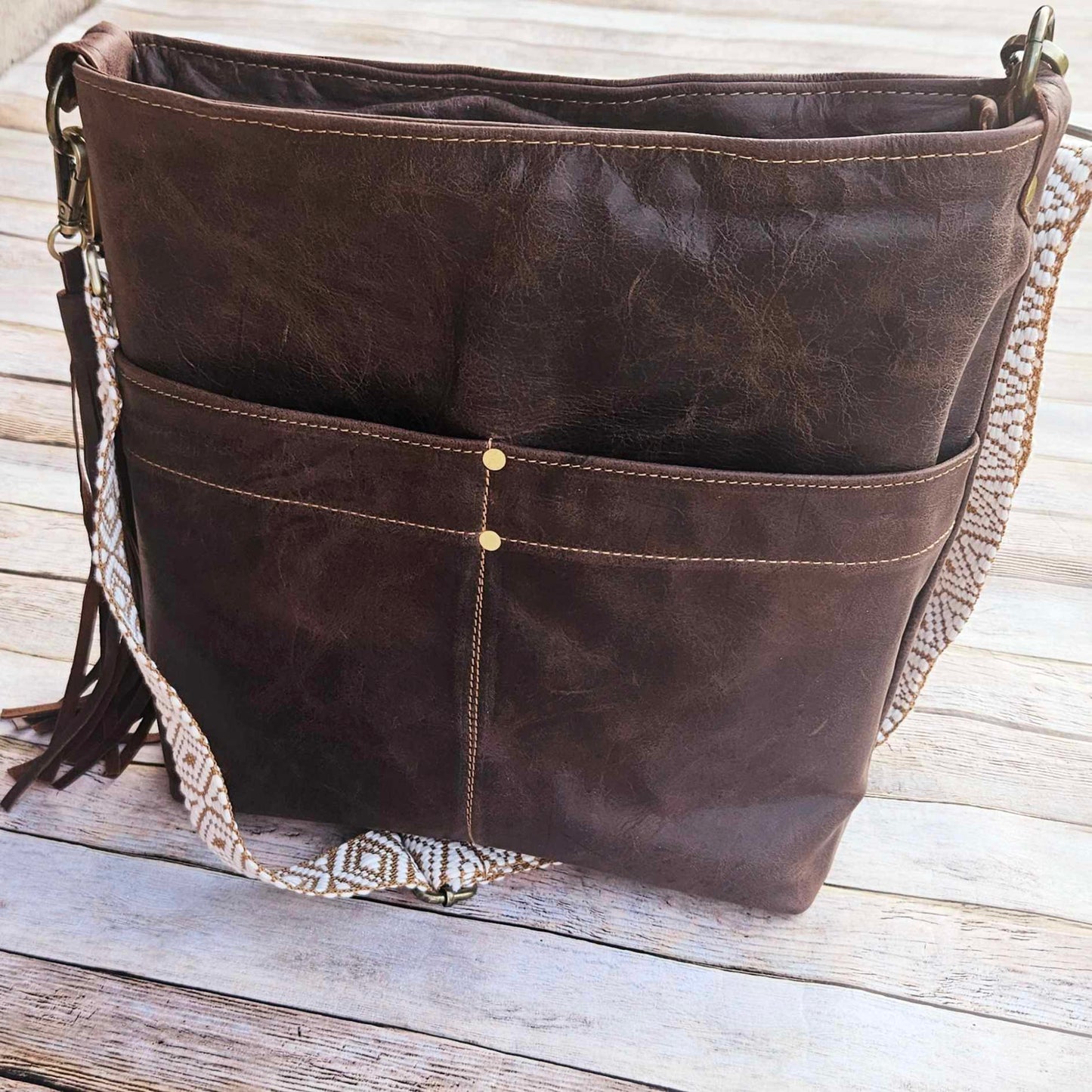 Mahala Leather Crossbody Bag