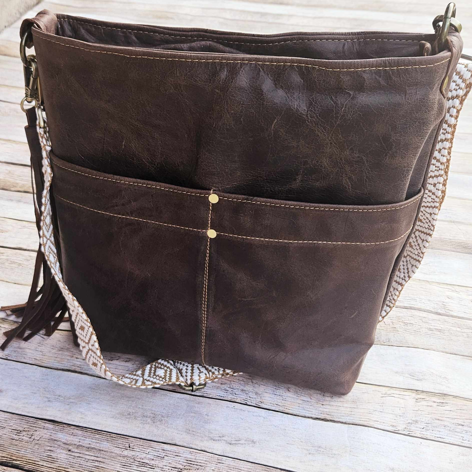 Mahala’s Graceful Leather Crossbody