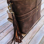 Mahala’s Graceful Leather Crossbody