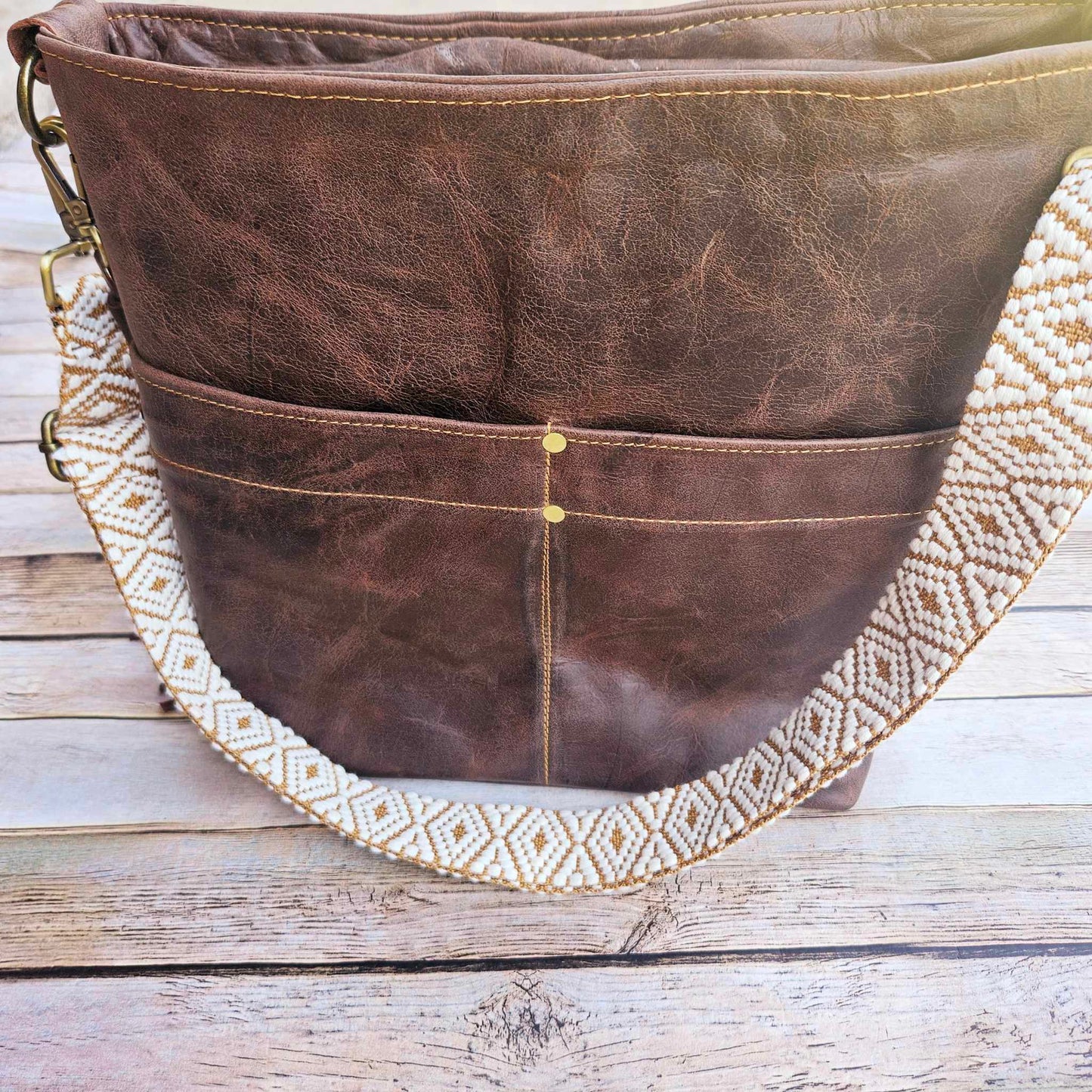 Mahala Leather Crossbody Bag