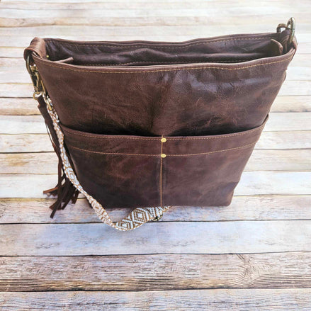 Mahala’s Grace Leather Crossbody – Handcrafted in Texas