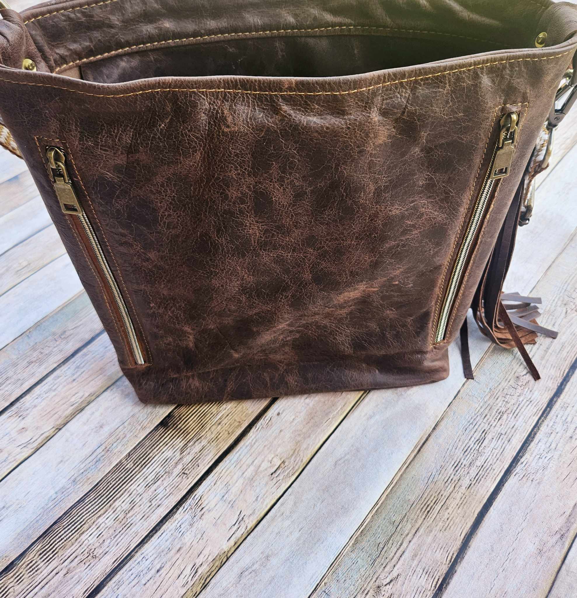 Mahala’s Legacy Conceal Carry Leather Crossbody – Handcrafted in Texas