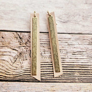 Leather Dangle Earrings