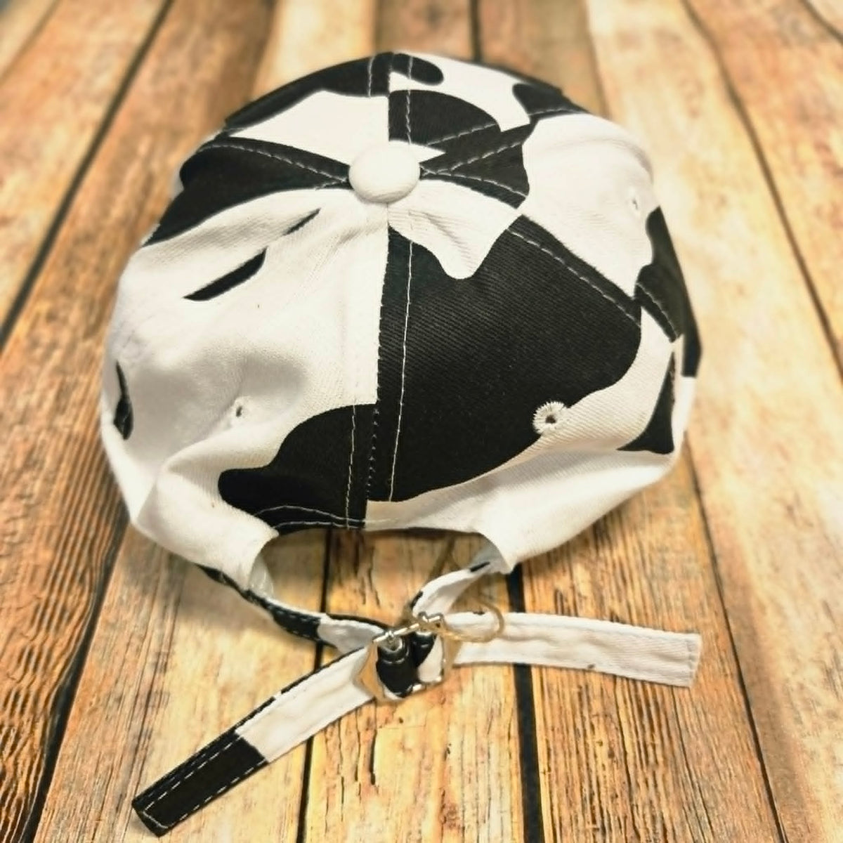 Vacay Mode Cork Leather Patch cap
