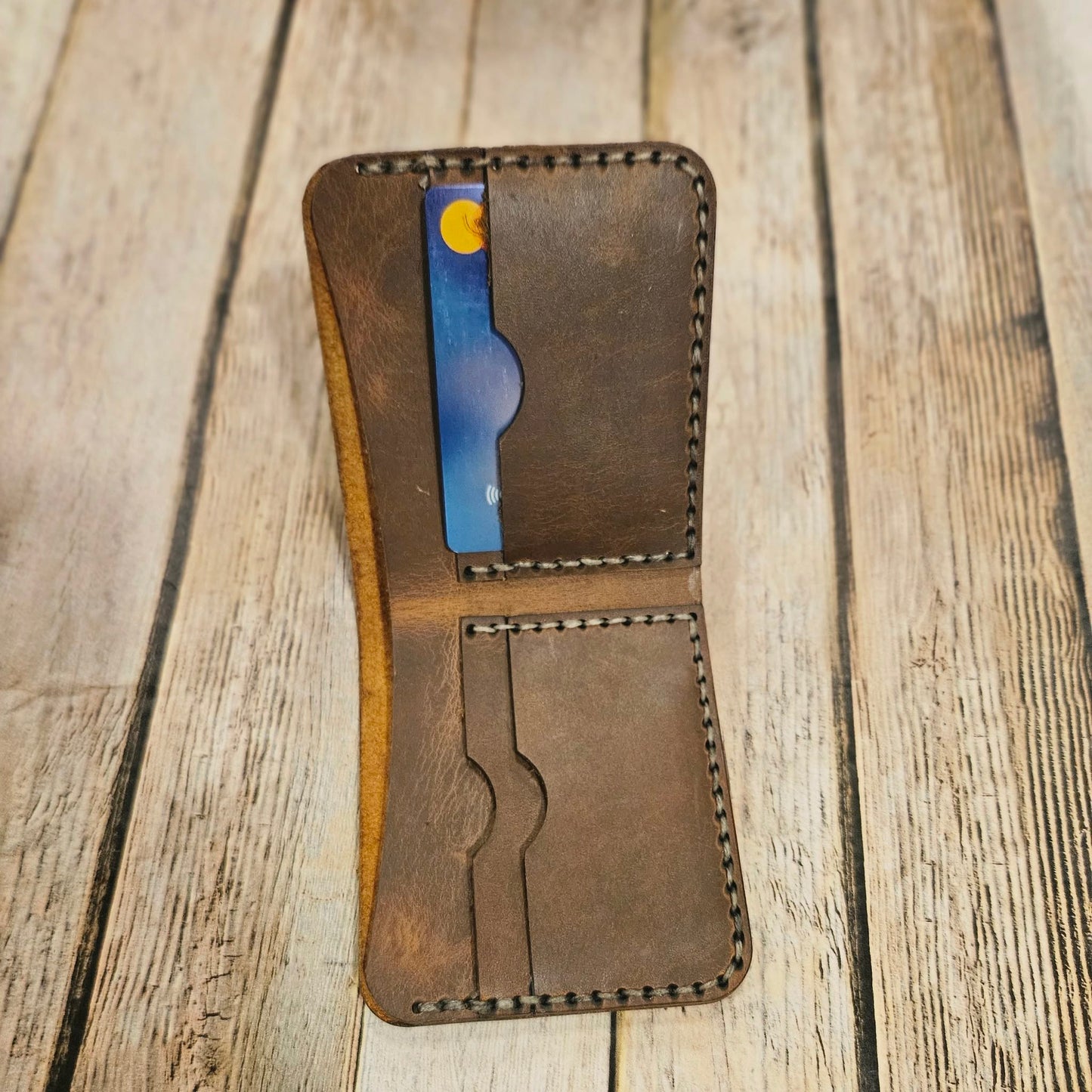 Handstitched Leather Wallet