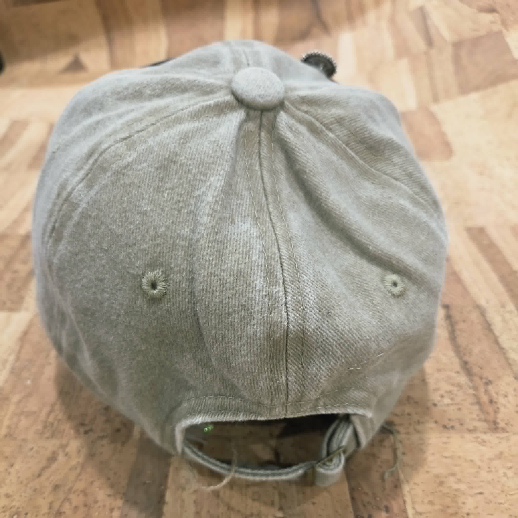 Salty Cork Leather Patch Cap