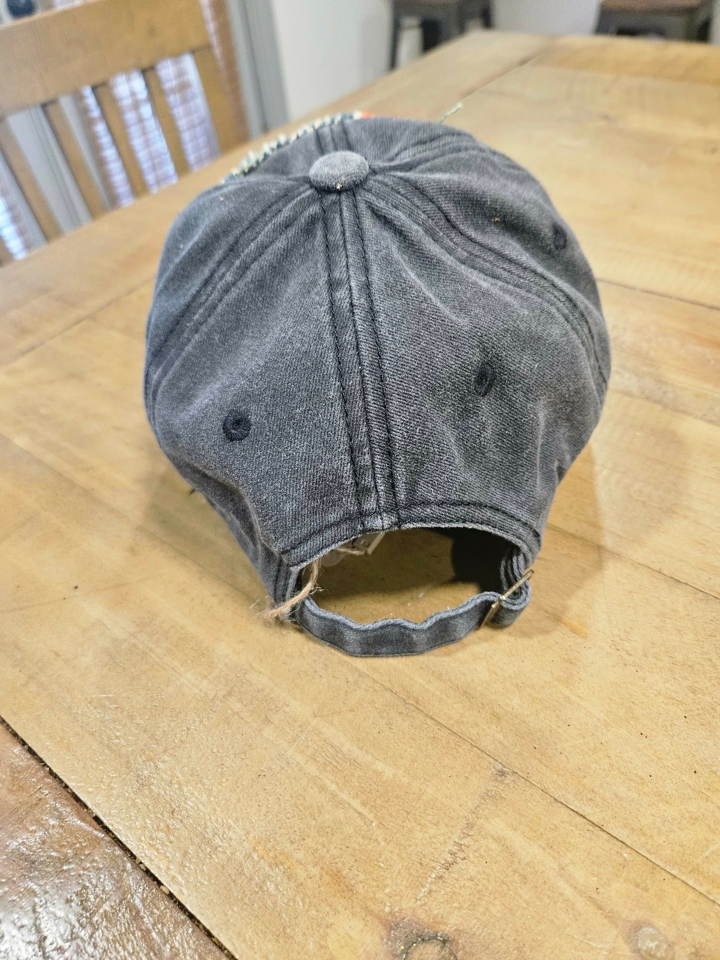 "Well Sheeyit" Denim Embroidered Patch Cap