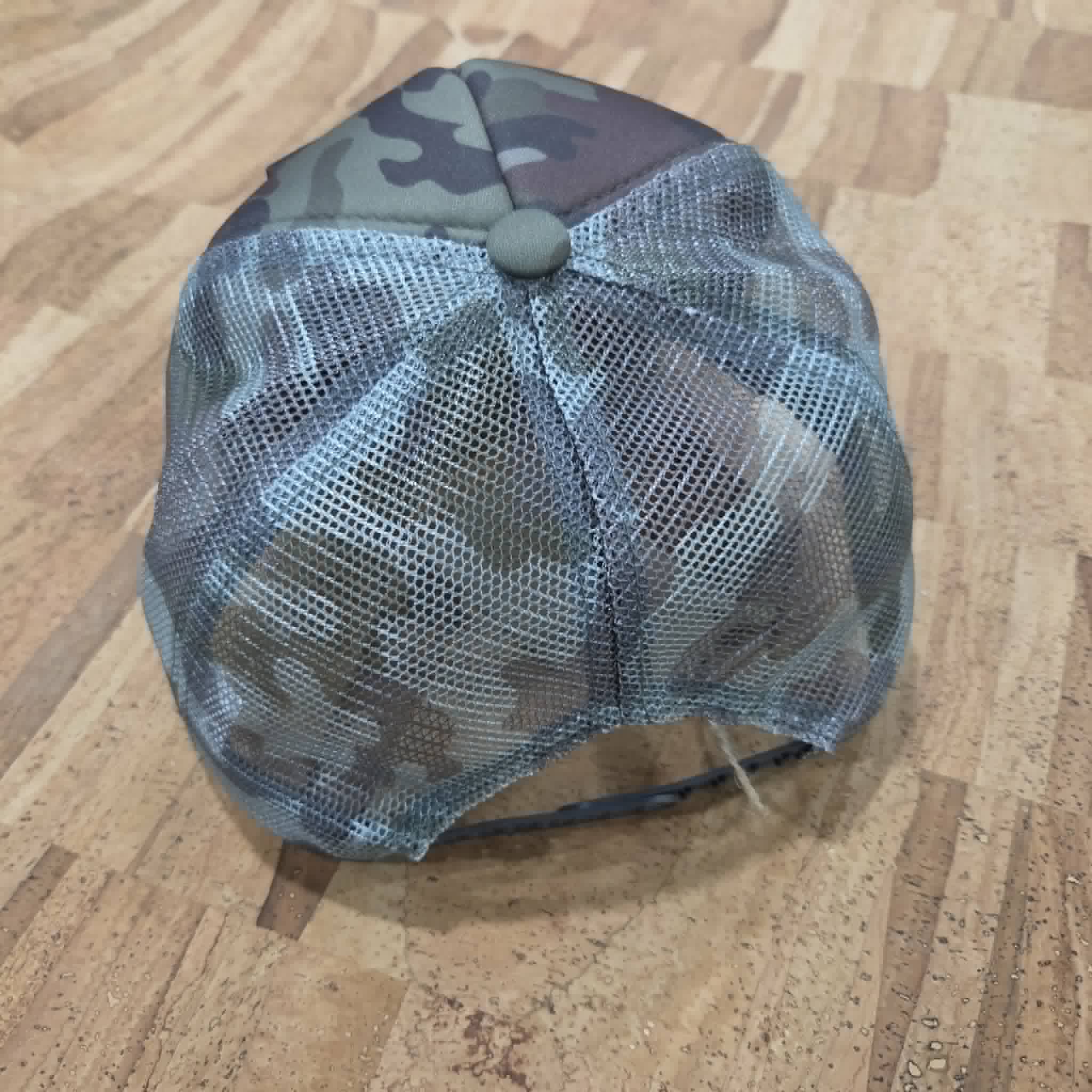 Salty Cork Leather Patch Cap