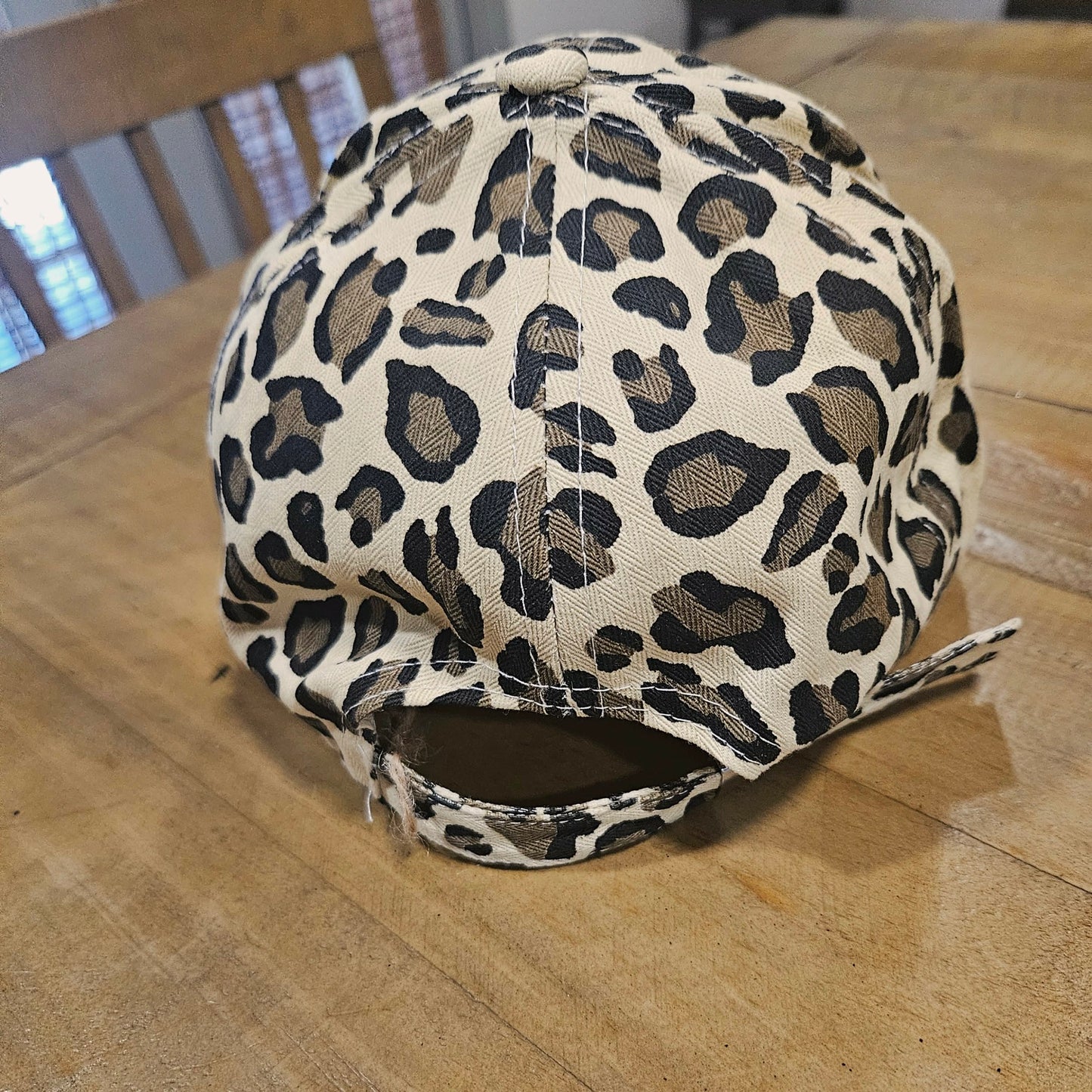 "Apparently, I Have an Attitude” Leather Embroidered Patch Cap