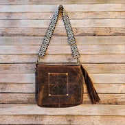 Linnie’s Turquoise Leather Crossbody