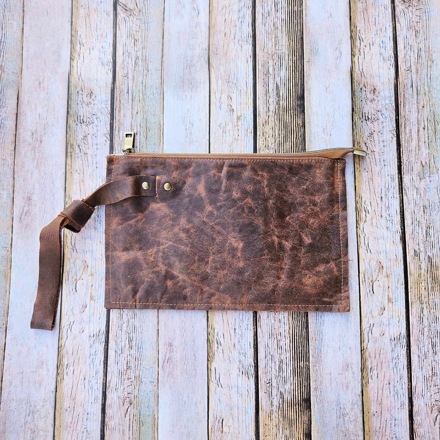 leather bag, genuine leather wristlet, genuine leather bag, all leather bag, leather clutch wristlet