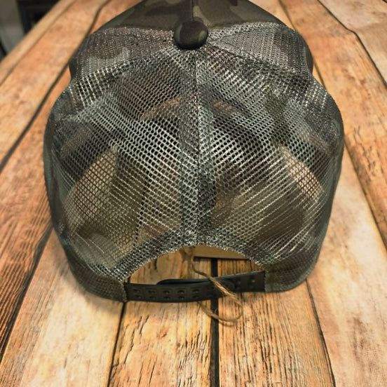 "Your Two Cents is Probably Why They're Getting Rid of Pennies" Leather Patch Cap