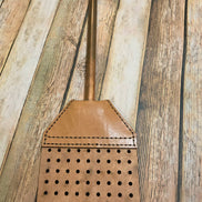 Handcrafted Leather Flyswatter with 