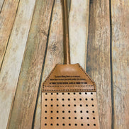 Handcrafted Leather Flyswatter with 