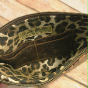 Oleta Leopard Clutch Wristlet