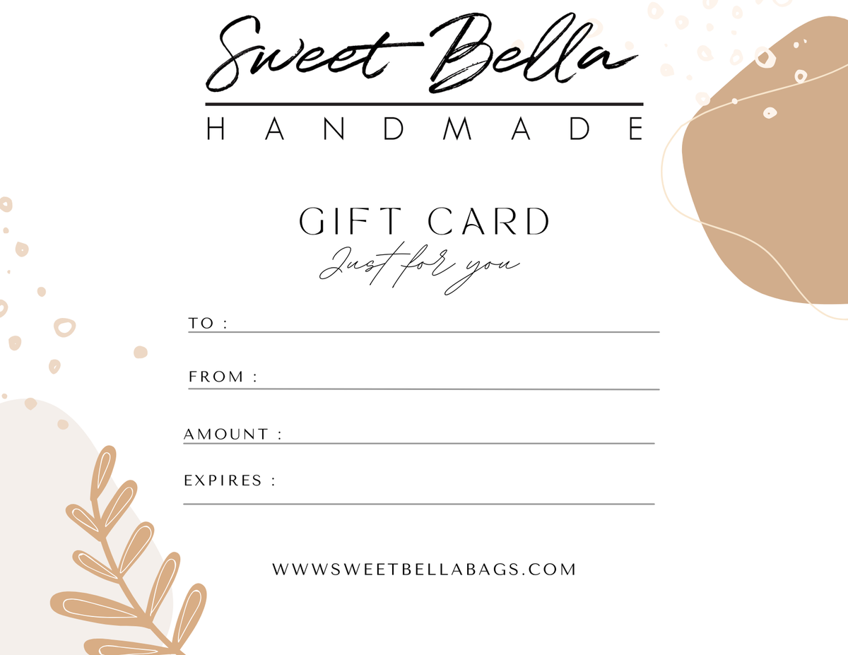Sweet Bella Bags Gift Card
