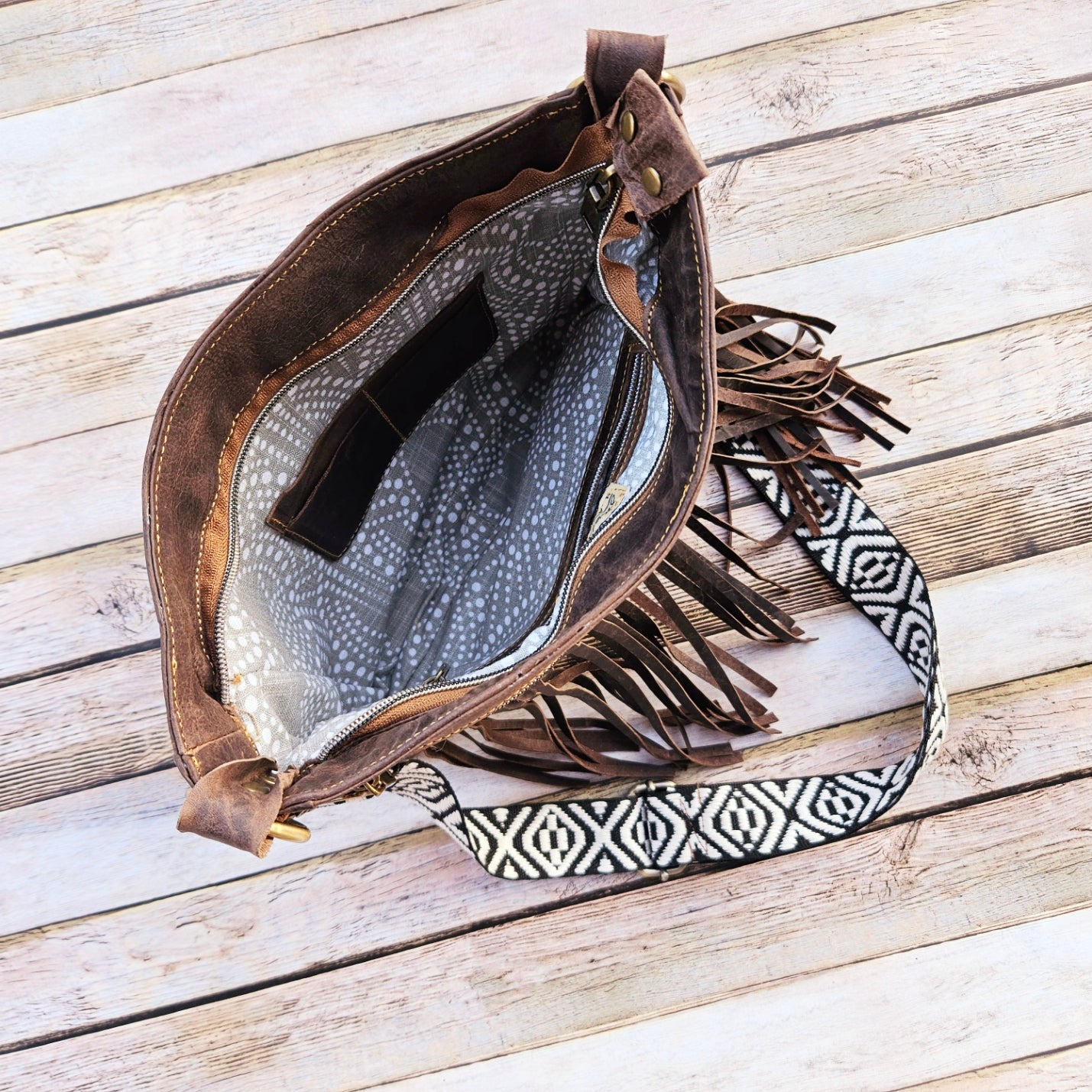 leather purse, leather fringe purse, leather fringe crossbody, leather fringe bag, leather crossbody bag, all leather bag