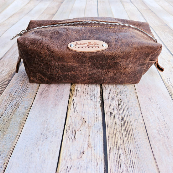 vintage leather dopp, toiletry bag, Dopp Kit,  mens toiletry bag , Men  leather toiletry bag,  leather dopp bag,  dopp toiletry bag,  cosmetic leather bag