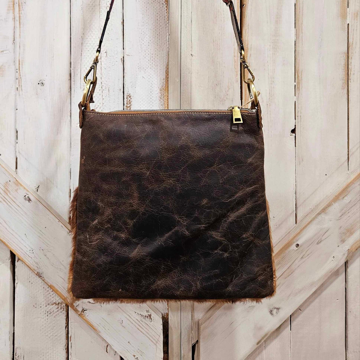 upcycled mink leather bag, mink leopard leather crossbody, mink leopard leather bag, leopard leather, crossbody bag