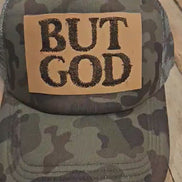 camo trucker cap with 