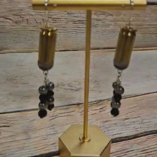 black navajo pearl earrings