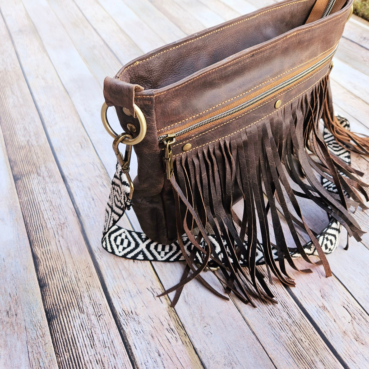 leather purse, leather fringe purse, leather fringe crossbody, leather fringe bag, leather crossbody bag, all leather bag