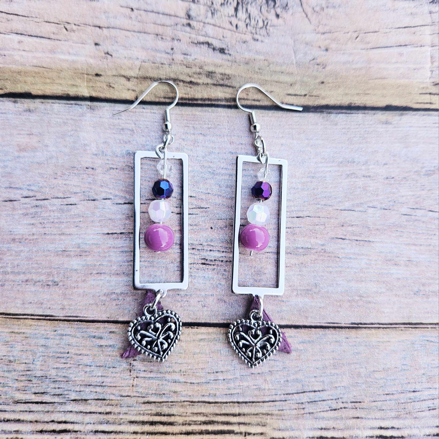 Mixed Leather Earring Collection