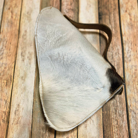 Fur-on Leather Pistol Case